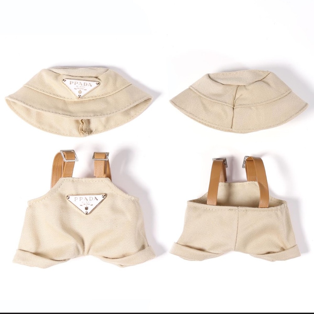 Labubu Cloth Luxury 2 Piece Overall Outfit